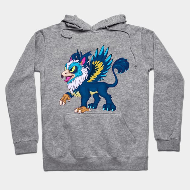 Fairy Cartoon Gryphon. Hoodie by AndreKENO